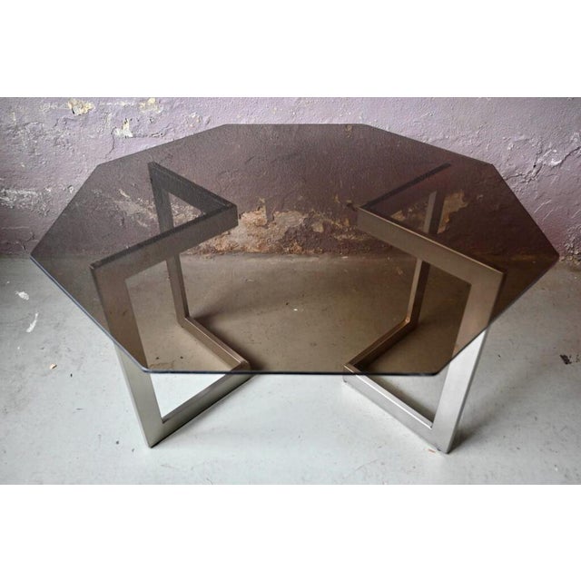 Vintage Octagonal Table, 1980s For Sale - Image 9 of 17
