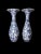 Large Japanese Decorative Blue and White Porcelain Vases, Set of 2 For Sale - Image 3 of 14