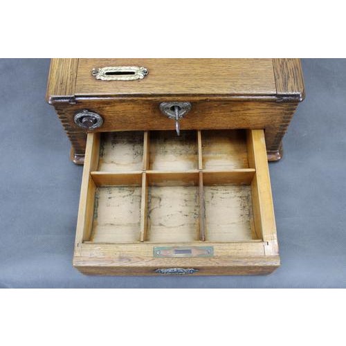Antique Wooden Cash Register, 1900s For Sale - Image 6 of 18