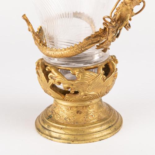 Vase with Gilt Bronze Mounting from the Escalier de Cristal, 19th Century For Sale - Image 9 of 12