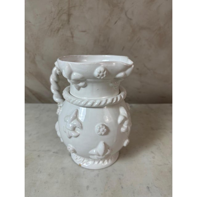 White White Pitcher by Emile Tessier For Sale - Image 8 of 16
