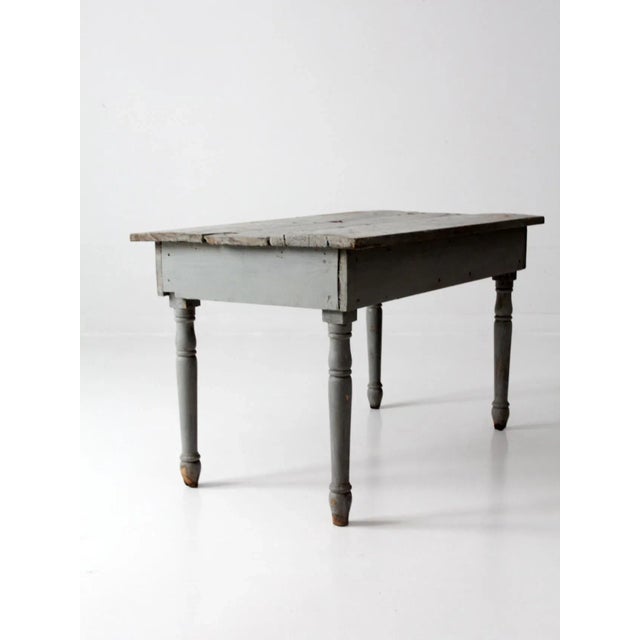 Antique Farmhouse Table For Sale - Image 10 of 13