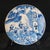 Chinese Ceramic Plate,Qianlong Marked Blue and White Porcelain Plate Hand Painted Figures Story Pattern For Sale - Image 4 of 11