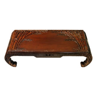 Ming Style Desk by George Zee Mid 20th Century For Sale