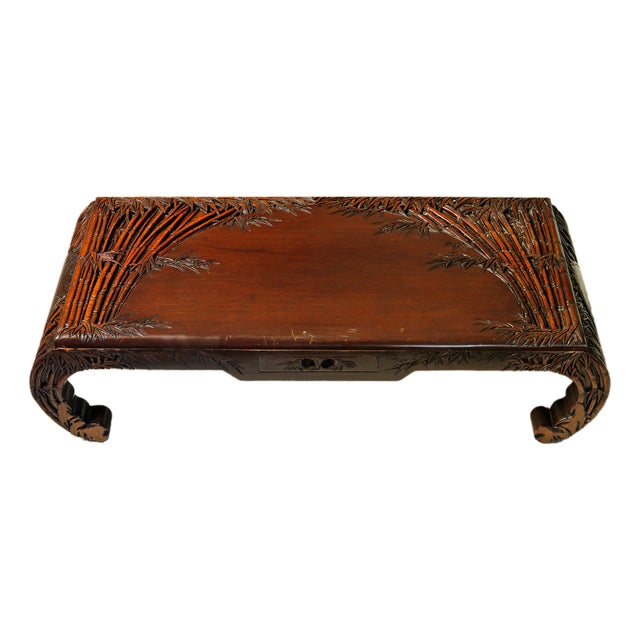 Ming Style Desk by George Zee Mid 20th Century For Sale