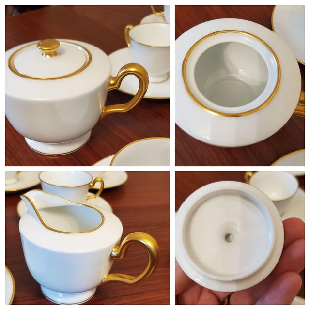 Japanese Okura Oac Espresso Tea Set Cups Sugar Creamer - 18 PCS For Sale In Tampa - Image 6 of 8