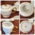 Japanese Okura Oac Espresso Tea Set Cups Sugar Creamer - 18 PCS For Sale In Tampa - Image 6 of 8