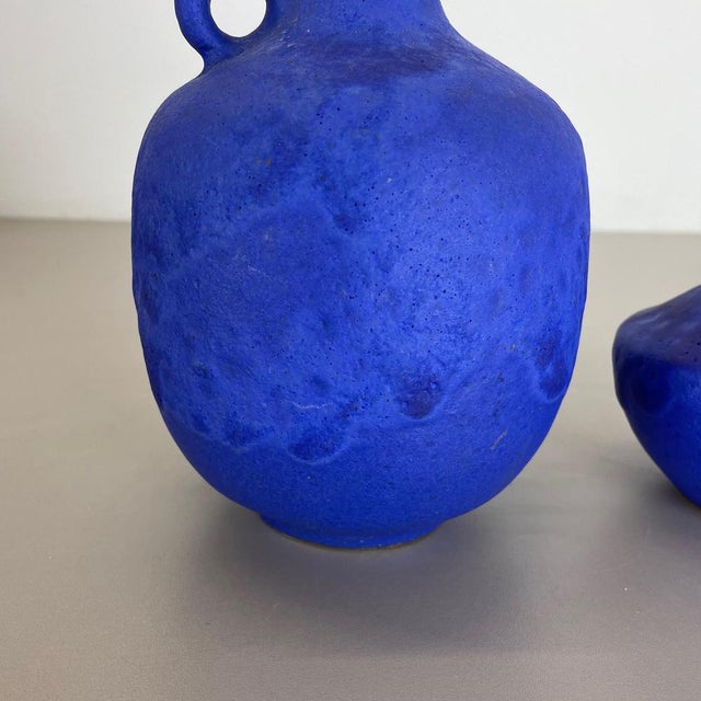 Ceramic Studio Pottery Vases from Hartwig Heyne Ceramics, Germany, 1970s, Set of 2 For Sale - Image 10 of 18