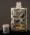 Silver Early 20th Century Sterling Silver Over Glass Perfume Bottle For Sale - Image 8 of 9
