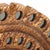 Line Vautrin A Hand Painted Glass and Gilted Convex Mirror, in the Manner of Line Vautrin For Sale - Image 4 of 7
