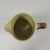 Ceramic Antique English Majolica Begonia Leaf & Fern Pitcher in Aqua Turquoise Glaze For Sale - Image 7 of 9