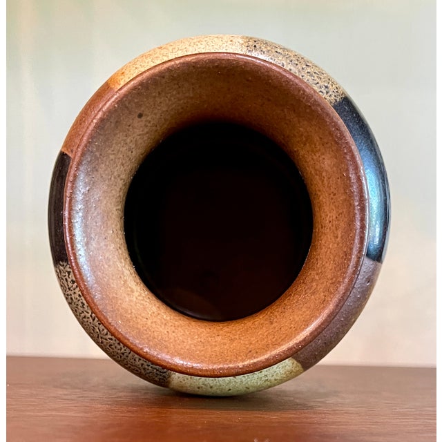 Mid-Century Robert Maxwell Pottery Craft Vase For Sale - Image 11 of 12
