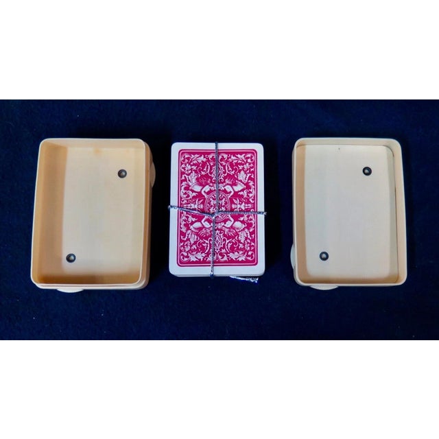 Victorian Early 20th Century Celluloid Card Holder & Point Counter For Sale - Image 3 of 11