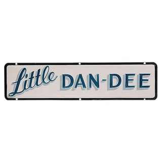 Little Dan-Dee Sign For Sale