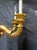 1950s Italian Gilt Wood Six Armed Chandelier For Sale - Image 9 of 12