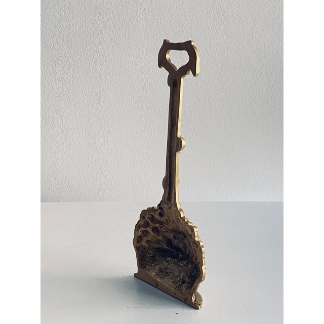 Harvest Basket Doorstop in Brass For Sale - Image 4 of 12