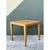 Vintage Baker Milling Road Rattan Square Game Table For Sale - Image 9 of 12