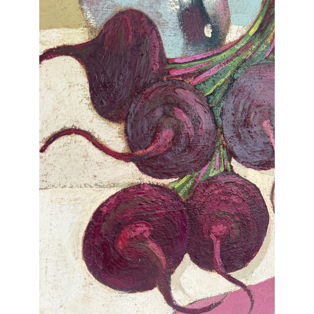 Vintage Still Life With Beets For Sale - Image 9 of 12