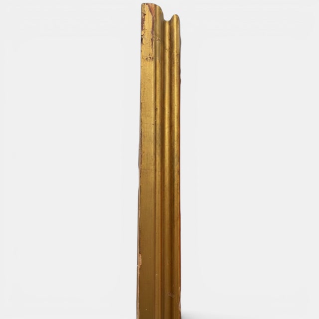 Gold Large Giltwood Picture Frame by Newcomb-Macklin, Circa 1920s–1930s For Sale - Image 8 of 8