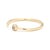 Diamond Negative Space Band Ring, 18k Yellow Gold, Ring Size 6.5 For Sale - Image 4 of 6