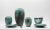 1960s Round Green Studio Ceramic Plate by Wilhelm & Elly Kuch, Germany, 1960s For Sale - Image 5 of 7