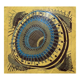 Hermès Scarf « Alternateur » 1971 For Sale