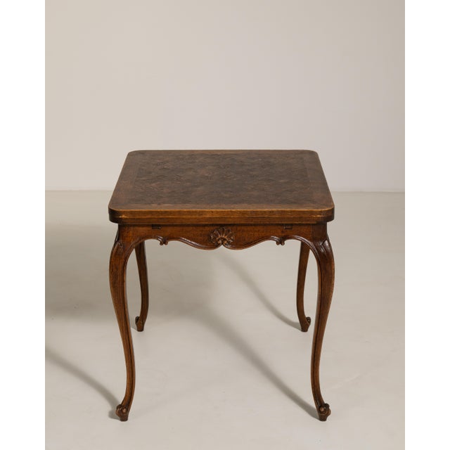 Mid 20th Century Louis XV Expanding Side Table For Sale - Image 4 of 14