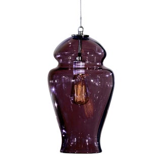 Gala Pendant Light from the Versuvius Collection in Lilac For Sale