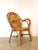 Set of Wicker & Bamboo Armchairs, 1970s For Sale - Image 4 of 15