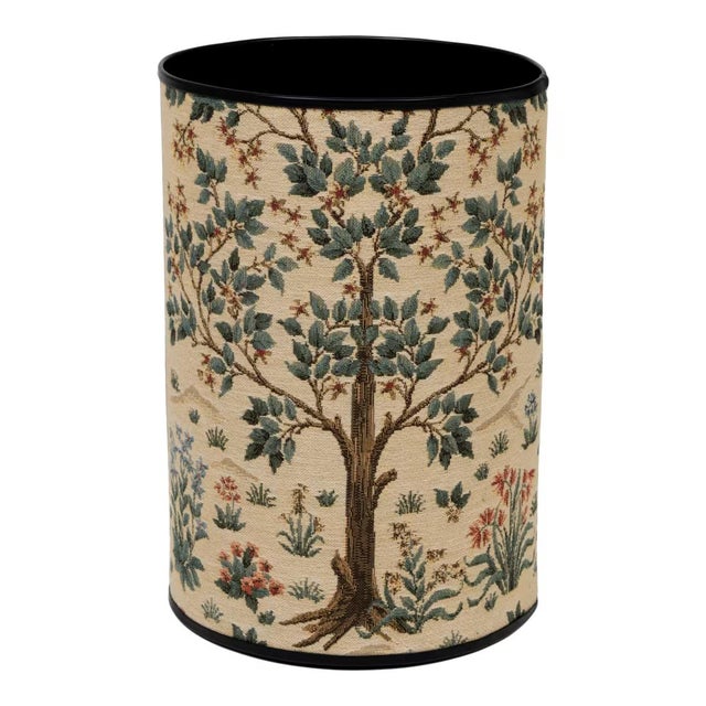 Integrate practical elements seamlessly into your interior design with a beautiful and unique tapestry waste bin from us....