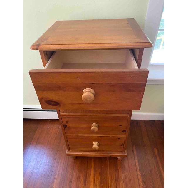 Pottery Barn Vintage Four-Drawer Tall Dresser - This is an unmarked vintage piece most similar to the current PBKids...