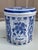 Ceramic Mid-20th Century Dutch Delft Blue & White Covered Sugar Jar For Sale - Image 7 of 10
