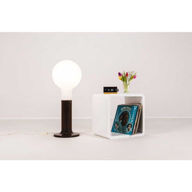 Space Age Floor Lamp in Glass and Metal from Temde Leuchten, Switzerland, 1960s For Sale - Image 9 of 14