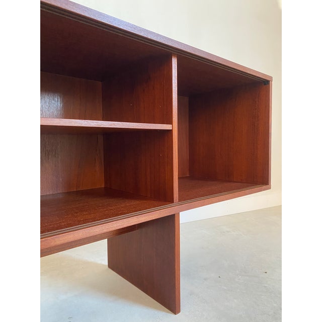 Peter Løvig Nielsen Teak Credenza, Hand-Crafted Scandinavian Modern For Sale - Image 10 of 18