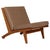 Brown Lounge Chair Model Ge-370 attributed to Hans J. Wegner for Getama, 1960s For Sale - Image 8 of 8