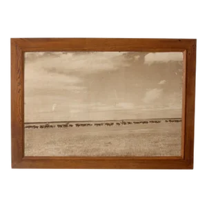 Vintage Oversize Western Landscape Photo