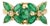 3 Carat Natural Emerald Cluster Engagement Ring With Diamonds in 14k Gold Size 7 For Sale