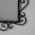 20th Century French Wrought Iron Wall Mirror For Sale - Image 9 of 11