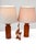 Large Mid-Century Modern Danish Teak Table Lamps, Set of 2 For Sale - Image 6 of 13