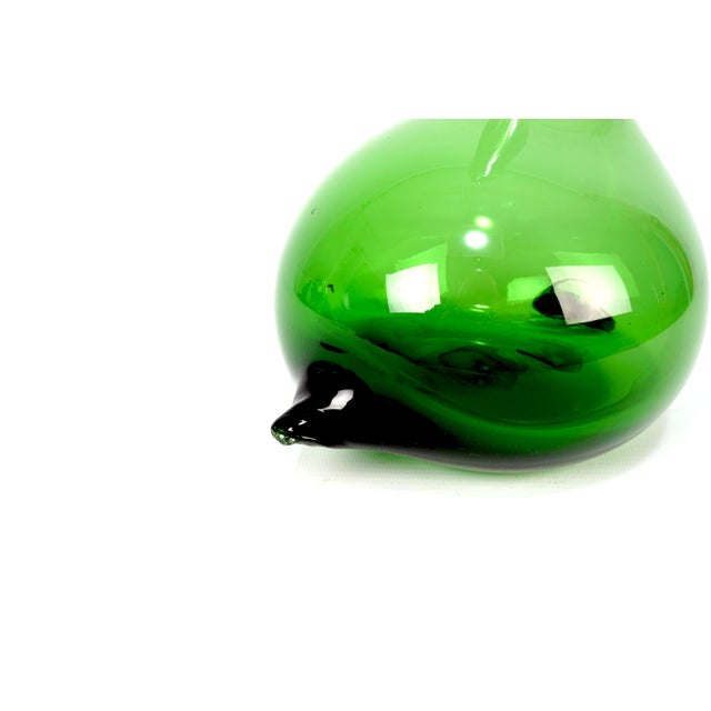 Murano Empoli Green Carafe by Gio Ponti, 1950s For Sale - Image 15 of 18