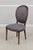 Set of 8 French Louis XVI Upholstered Dining Room Chairs For Sale - Image 17 of 18