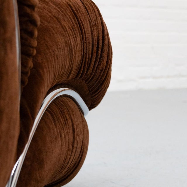 Italian Corolla Lounge Chair by I.P.E, 1970s For Sale - Image 11 of 18