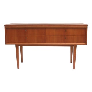 Custom-Made Chest of Drawers in Walnut, 1955 For Sale