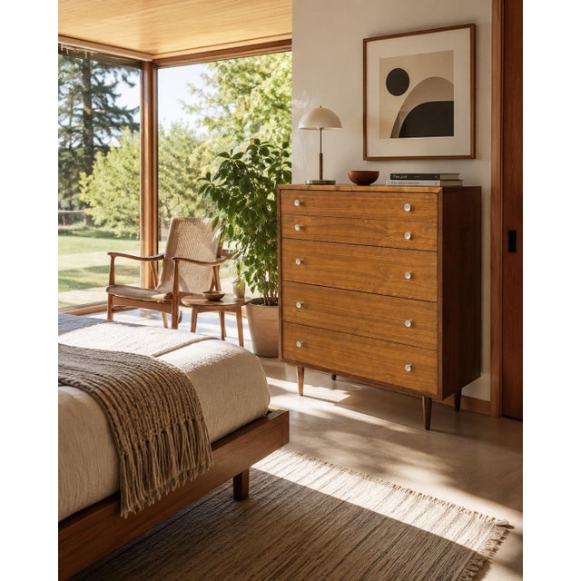Mid-Century Modern 1960s Danish Modern Chest For Sale - Image 3 of 9