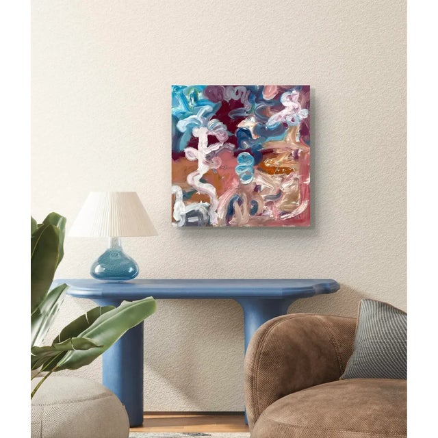 Matthew Izzo Abstract Oil Painting on Canvas - Signed For Sale In New York - Image 6 of 6