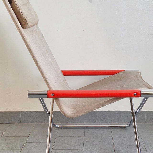 Vintage Japanese Folding Armchair, 1970s For Sale - Image 6 of 18