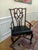 English 1990s Exceptional Maitland-Smith French Empire Center Dining Table & Stunning Antique Matching Chippendale Armchairs For Sale - Image 3 of 12