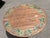 This early 19th century vintners tasting table features a garland of hand painted grapes & leaves on the outside edge This...