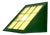 Green Triangolo Outdoor Wall Light from Goccia Illuminazione, 1980s For Sale