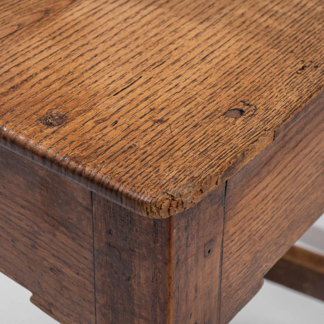 1900s French Oak Dining Chairs - Set of 6 For Sale - Image 4 of 13